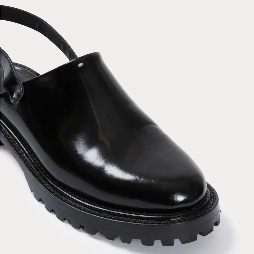 Rachel Comey Gilly Clogs Patent Leather SZ 7 - Picture 6 of 16
